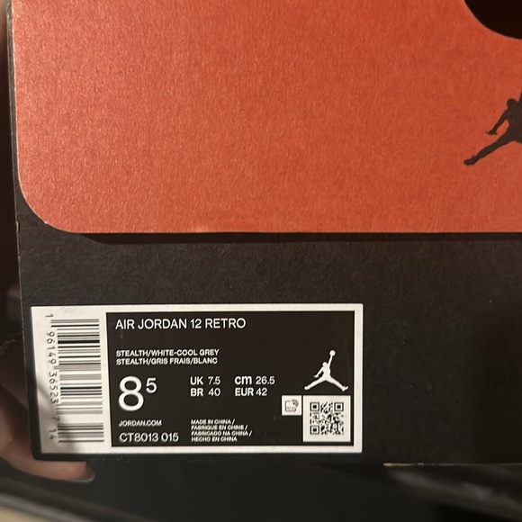 2022 Air Jordan 12 Retro “Stealth” - Picture 6 of 6